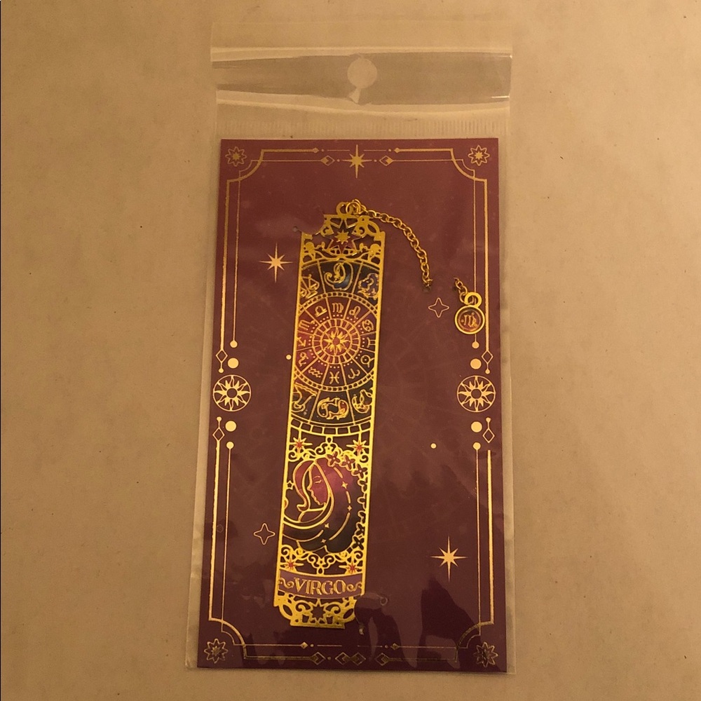 EMMOOLIFE Virgo Zodiac Bookmark